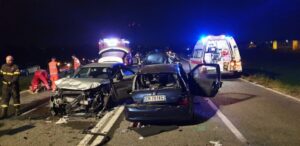 Incidente sulla Sp2: tre i feriti, strada chiusa al traffico