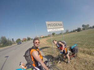 Da Volpiano al Crazy Italian Rally (Biella-Pachino) in bicicletta