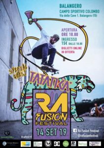 Ra Fusion Festival 2019: un giorno e una notte di sport e musica a Balangero
