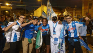 A Ciriè notte di festa per il Napoli campione d’Italia (con VIDEO)