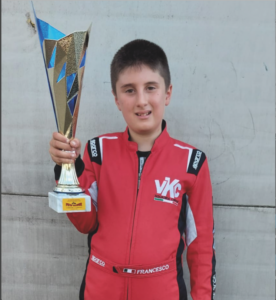 Il trionfo di Koci al campionato regionale Kart