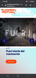 “Fuori, storie dal manicomio” al Flowers Festival di Collegno