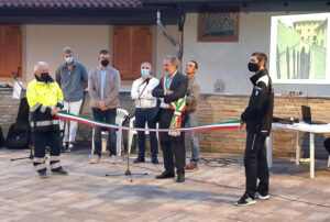 Balangero, inaugurata la nuova piazza nel centro storico