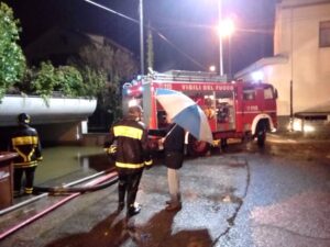 Violento temporale sul Ciriacese, allagati garage e cantine: ingenti i danni