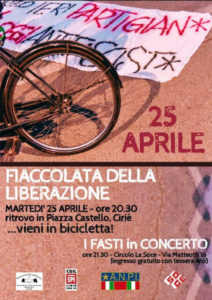Dal prequel con gli studenti nei luoghi della Resistenza alle celebrazioni del 25 Aprile