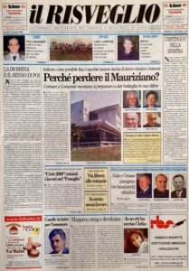 Gennaio 2002 “quasi” come oggi: tengono  banco i temi dell’Euro e della atavica paura di perdere l’ospedale