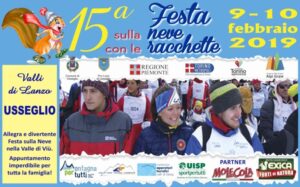 Festa sulla neve con le racchette al via