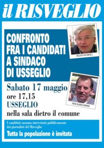 L’appello al voto dei candidati di Usseglio nell’incontro pubblico moderato dal Risveglio