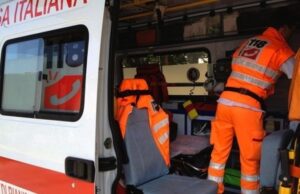 Infortunio sul lavoro, uomo trasportato in ospedale