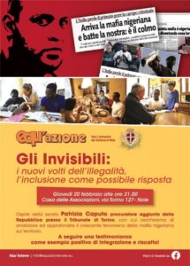 “Gli invisibili: i nuovi volti dell’illegalità”, una serata per saperne di più. Anche della mafia nigeriana