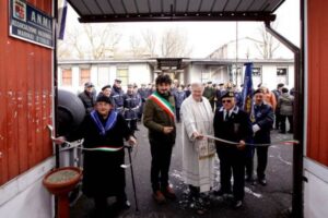 Venaria Reale, i marinai rendono omaggio a Santa Barbara