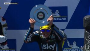 Valli, Celestino Vietti Ramus sul podio alla sua seconda gara in Moto3