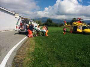 Si ustiona con il fornello mentre si prepara il caffè: grave anziana donna di Valperga