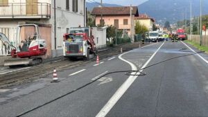 Tranciata condotta del gas ad alta pressione: paura tra Balangero e Lanzo