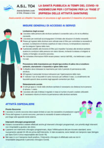 Covid 19: l’infografica dell’Asl To4 per affrontare la seconda fase