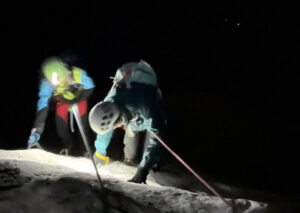 Bloccati sulla Bessanese, salvati dal Soccorso Alpino