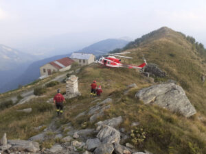 Dispersi in montagna, salvati dai vigili del fuoco