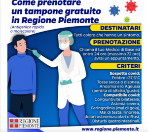 Tamponi gratuiti: dagli over 65 alla popolazione scolastica