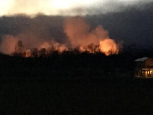 Incendi in corso nelle Vaude