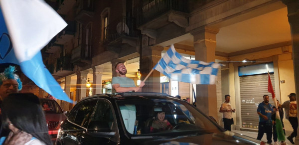 A Ciriè notte di festa per il Napoli campione d’Italia (con VIDEO)