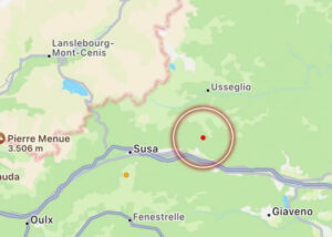 Scossa di terremoto nelle Valli di Lanzo, l’ipocentro a Rubiana