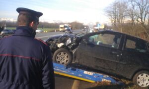 Volpiano, pensionato travolto ed ucciso da un’auto