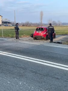 Incidente tra San Maurizio e Caselle, due persone trasportate all’ospedale di Ciriè