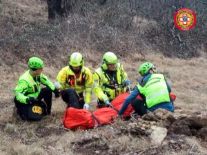 Disperso in montagna, salvato dal Soccorso Alpino