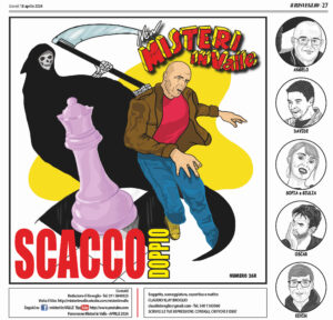 “Scacco doppio”: sul giornale in edicola la nuova storia  fumetti di Klay Broglio