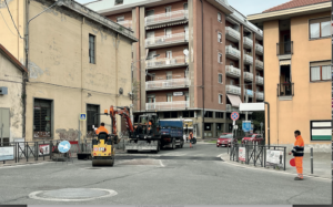 Ciriè:  il prossimo arrivo del Giro d’Italia porta le asfaltature