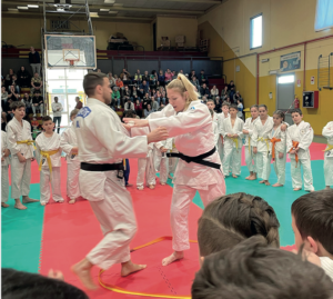La campionessa europea Kim Polling si è allenata con il Centro Judo a San Francesco al Campo