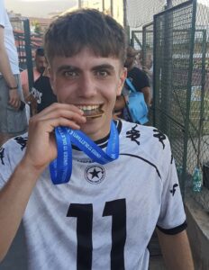 Calcio, Matteo Fioccardi campione d’Italia Under 17 con il Lascaris