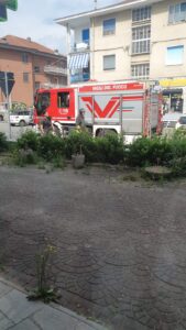 Tranciato tubo del gas: 50 persone evacuate a Ciriè