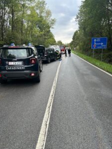 Frontale sulla Sp23 tra Nole e Rocca, 4 persone trasportate in codice giallo all’ospedale di Ciriè