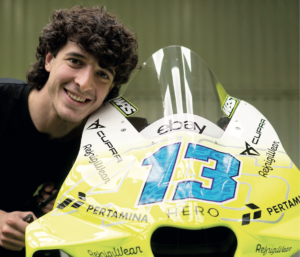 Celestino Vietti in Moto Gp: il debutto nei test di Valencia