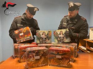 Botti di Natale illegali: dopo il maxi sequestro di Givoletto, i Carabinieri colpiscono ancora a Rosta