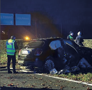 Neonata travolta sulla A5 a Volpiano, indagato per omicidio stradale 44enne di Busano