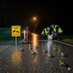 Al via la “missione salvataggio”: la Città Metropolitana di Torino protegge la migrazione dei rospi -photogallery-