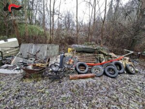 Discarica abusiva: sequestrati 2.000 metri quadri di rifiuti nel Torinese