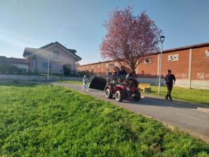 San Maurizio sotto i riflettori, ciak per uno spot pubblicitario