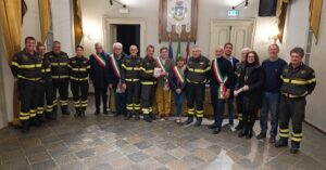 I vertici regionali dei vigili del fuoco visitano il distaccamento di San Maurizio