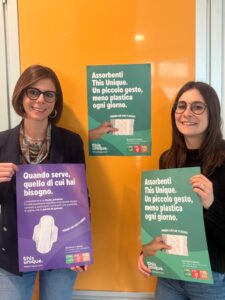 Assorbenti gratuiti nei bagni della sede di Città metropolitana di Torino