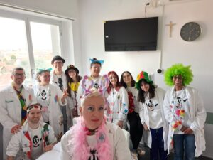 I Wolontari Clown donano 11 televisori all’ospedale di Ciriè