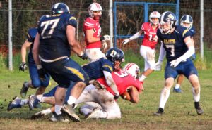 Football Americano, arriva la prima sconfitta in campionato per i Blitz