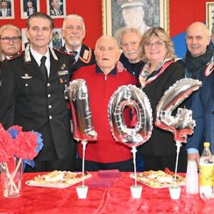 104anni da carabiniere: Il brigadiere Melfa è leggenda!