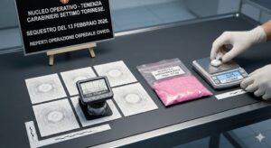 Paziente barcolla in corsia sotto l’effetto di droga: nell’armadietto nascondeva 3.000 dosi di LSD