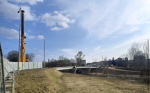 Sp1, prende forma il nuovo ponte sul torrente Ceronda