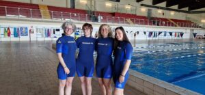 World record: alla piscina di Leini la sfida di quattro donne