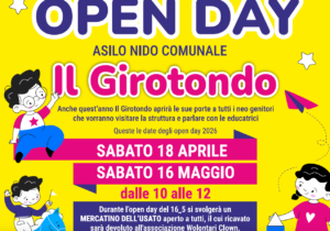 Porte aperte all’Asilo Nido “Il Girotondo”: ritornano gli Open Day