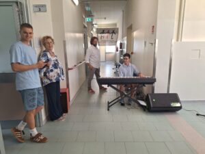 All’Ospedale di Chivasso la musica per aiutare i pazienti oncologici